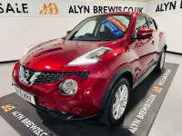 Used Nissan Juke Acenta 115 HP (84 kW) 2016 Red SUV