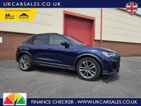 Used Audi Q3 Black Edition 150 HP (110 kW) 2022 Blue SUV