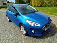 Used Ford Fiesta Titanium 2019 Blue Hatchback