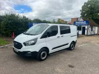 Used Ford Transit Custom 130 HP (95 kW) 2019 White Van