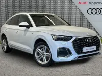 Used Audi Q5 S-Line 200 HP (147 kW) 2021 White SUV