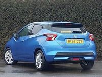 Used Nissan Micra N-Connecta 90 HP (66 kW) 2017 Blue Hatchback