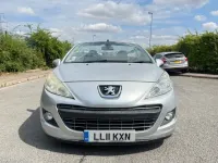 Used Peugeot 207 CC GT 120 HP (88 kW) 2011 Silver Cabriolet
