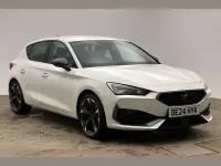 Used Cupra Leon 150 HP (110 kW) 2024 White Hatchback