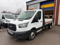 Used Ford Transit 130 HP (95 kW) 2017 White Cabriolet