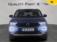 Used VW T-Roc SEL 150 HP (110 kW) 2021 Blue SUV