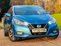 Used Nissan Micra Tekna 100 HP (73 kW) 2020 Blue Hatchback
