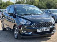 Used Ford Ka Plus Zetec 2018 Black Hatchback