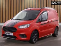 Used Ford Transit Sport 100 HP (73 kW) 2019 Red Van
