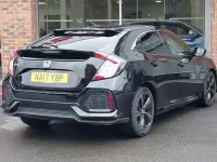 Używany Honda Civic SR 2017 Czarny Hatchback