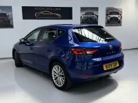 Used Seat Leon SE Dynamic 115 HP (84 kW) 2019 Blue Hatchback