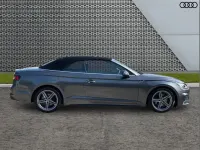 Used Audi A5 Cabriolet S-Line 187 HP (137 kW) 2018 Grey Cabriolet