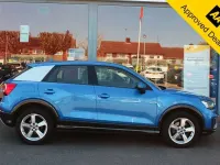 Begagnad Audi Q2 Sport 150 HK (110 kW) 2017 Blå SUV