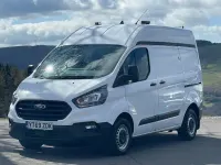 Used Ford Transit Custom S 105 HP (77 kW) 2020 White Van