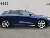 Used Audi A3 S-Line 148 HP (108 kW) 2023 Blue Hatchback