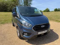 Used Ford Transit Custom Limited 126 HP (92 kW) 2021 Blue Van