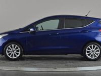 Used Ford Fiesta Titanium 125 HP (91 kW) 2018 Blue Hatchback