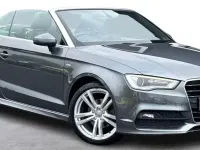 Used Audi Cabriolet S-Line 150 HP (110 kW) 2016 Grey Cabriolet