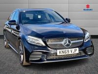 Used Mercedes C300 AMG Line Premium Plus 241 HP (177 kW) 2019 Black Estate