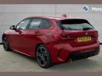 Used BMW 118 M Sport 134 HP (98 kW) 2023 Red Hatchback