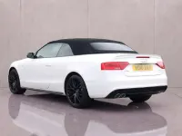 Used Audi A5 Cabriolet S-Line 190 HP (139 kW) 2016 White Cabriolet