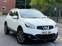 Used Nissan Qashqai N-TEC 110 HP (80 kW) 2012 White SUV