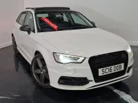 Used Audi S3 Sportback Design 300 HP (220 kW) 2016 White Hatchback