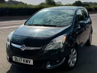 Used Vauxhall Meriva 98 HP (72 kW) 2017 Black MPV