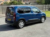 Used Peugeot Rifter Allure Premium 110 HP (80 kW) 2021 Blue MPV
