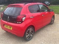 Used Peugeot 108 Allure 82 HP (60 kW) 2015 Red Hatchback