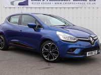 Used Renault Clio IV Dynamique 120 HP (88 kW) 2018 Blue Hatchback