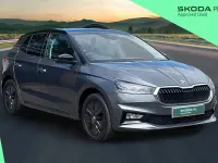 Used Skoda Fabia Design Edition 113 HP (83 kW) 2025 Graphite grey metallic black magic pearl effect Hatchback