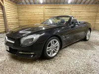 Käytetty Mercedes SL350 2013 Musta Avoauto