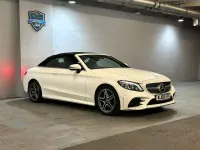 Used Mercedes C200 AMG Line Premium 2018 White Cabriolet