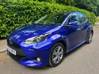 Used Toyota Yaris Hybrid 2025 Blue Hatchback