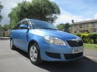 Used Skoda Fabia SE 2013 Blue Estate