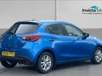 Used Mazda 2 73 HP (53 kW) 2018 Blue Hatchback