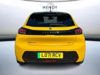 Second-hand Peugeot e-208 GT 98 kW (134 CP) 2022 Galben Hatchback