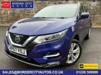 Used Nissan Qashqai N-Connecta 110 HP (80 kW) 2017 Blue SUV