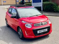 Used Citroën C1 Feel 82 HP (60 kW) 2017 Red Hatchback