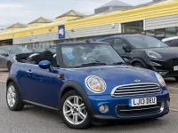 Used Mini Cooper Cabriolet 122 HP (89 kW) 2013 Blue Cabriolet