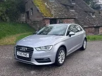 Begagnad Audi A3 110 HK (80 kW) 2015 Silver Halvkombi