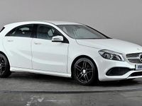 Used Mercedes A180 AMG line 109 HP (80 kW) 2016 White Hatchback