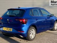 Used VW Polo Life 95 HP (69 kW) 2022 Reef blue metallic Hatchback