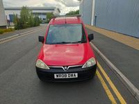 Used Vauxhall Combo 75 HP (55 kW) 2008 Red MPV