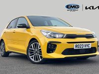 Used Kia Rio GT-Line S 118 HP (86 kW) 2023 Yellow Hatchback