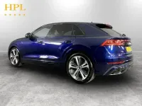Begagnad Audi Q8 Black Edition 340 HK (250 kW) 2023 Blå SUV