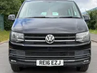 Used VW Transporter Highline 140 HP (102 kW) 2016 Black Van