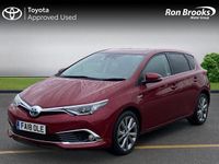 Used Toyota Auris Hybrid 2018 Red Hatchback