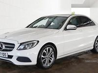 Used Mercedes C200 2017 White Sedan